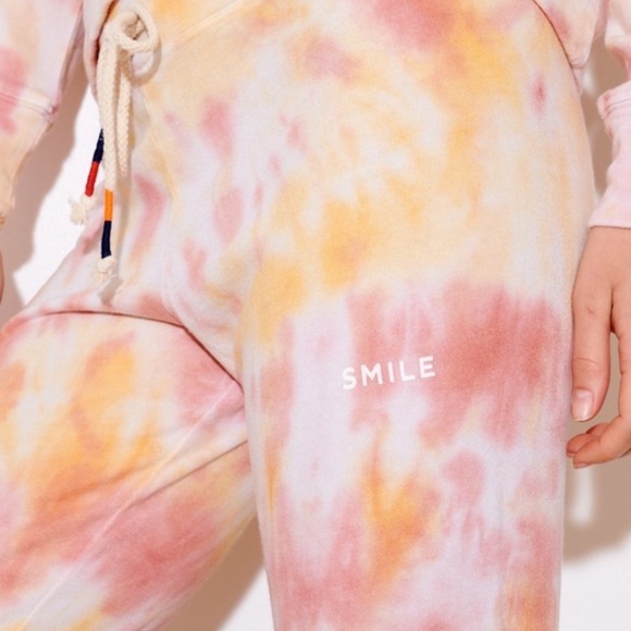 Sundry Smile Tie Dye Basic Sweatpants - Picture 4 of 4